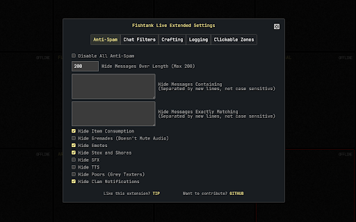 Fishtank Live Extended  from Chrome web store to be run with OffiDocs Chromium online