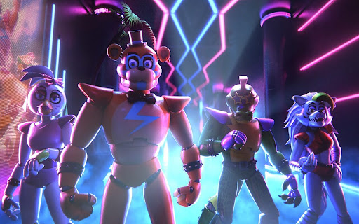 Five Nights At Freddys Security Breach  from Chrome web store to be run with OffiDocs Chromium online