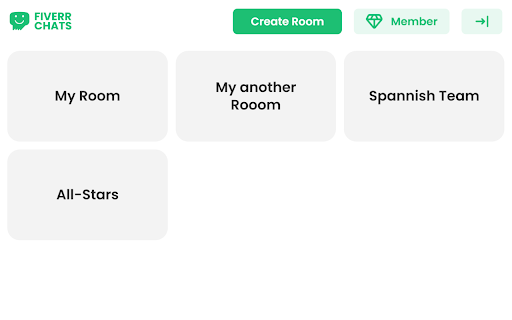 Fiverr Chats  from Chrome web store to be run with OffiDocs Chromium online
