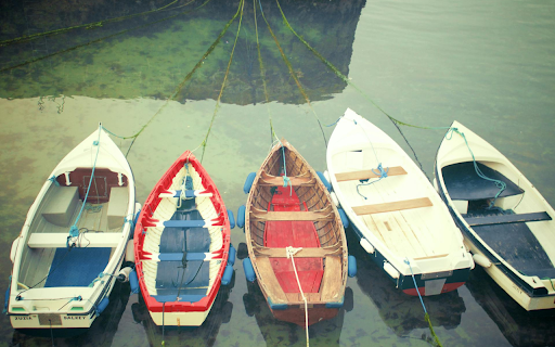 five wooden boats  from Chrome web store to be run with OffiDocs Chromium online