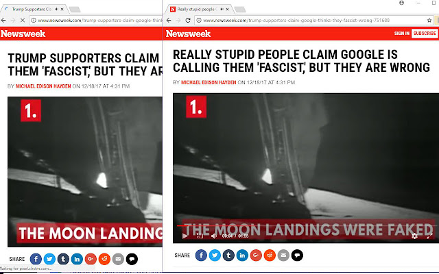 FixingTrumpText  from Chrome web store to be run with OffiDocs Chromium online