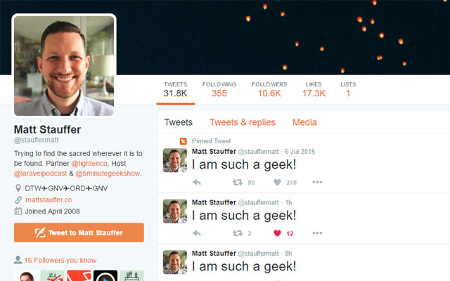 Fix Matt Stauffer Tweets  from Chrome web store to be run with OffiDocs Chromium online