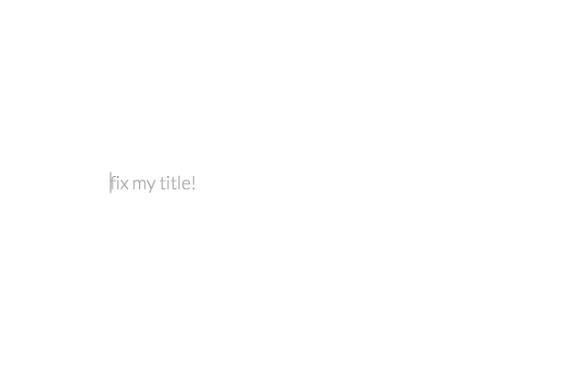 Fix my Title  from Chrome web store to be run with OffiDocs Chromium online