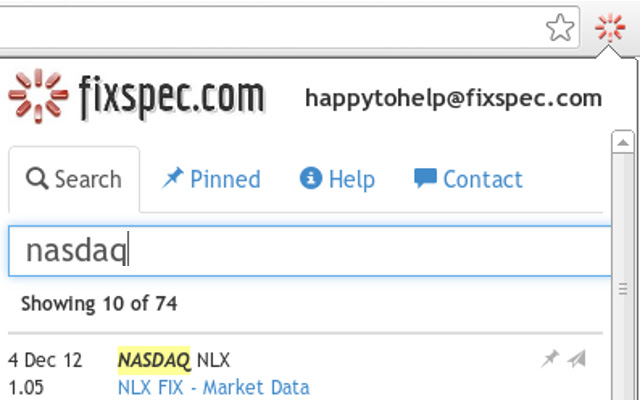 FixSpec: Global Trading Specs In 3 Clicks  from Chrome web store to be run with OffiDocs Chromium online