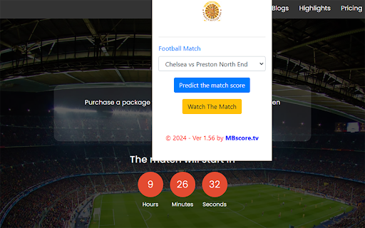 fixtures today  from Chrome web store to be run with OffiDocs Chromium online