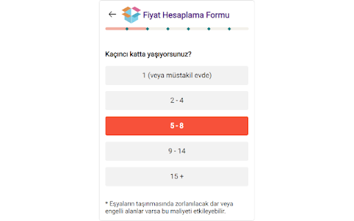 Fiyat Hesapla  from Chrome web store to be run with OffiDocs Chromium online