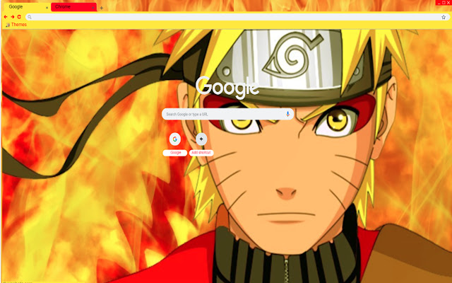Flaming Naruto de la boutique en ligne Chrome sera exécuté avec OffiDocs Chromium en ligne