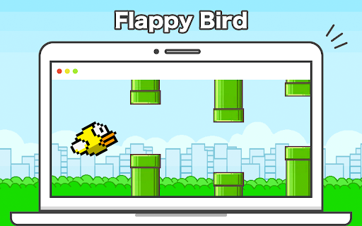 Flappy Bird Offline. Desktop Version  from Chrome web store to be run with OffiDocs Chromium online