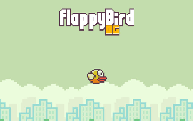 FlappyBird OG Game  from Chrome web store to be run with OffiDocs Chromium online
