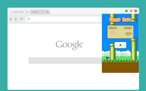 Flappy Bird Reborn  from Chrome web store to be run with OffiDocs Chromium online