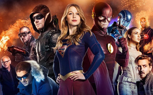 Flash,Supergirl,Arrow  Legends of Tomorrow  from Chrome web store to be run with OffiDocs Chromium online