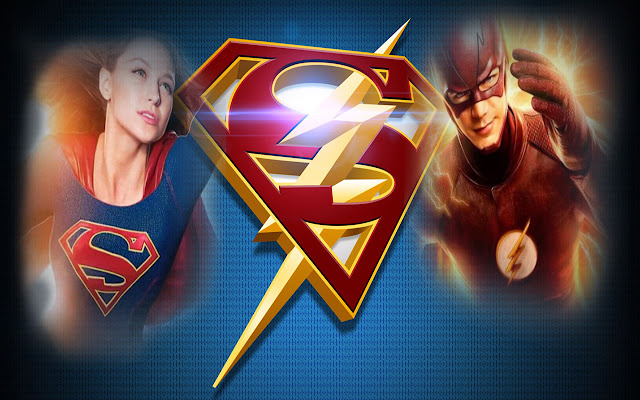 Flash/Supergirl Worlds Finest  from Chrome web store to be run with OffiDocs Chromium online