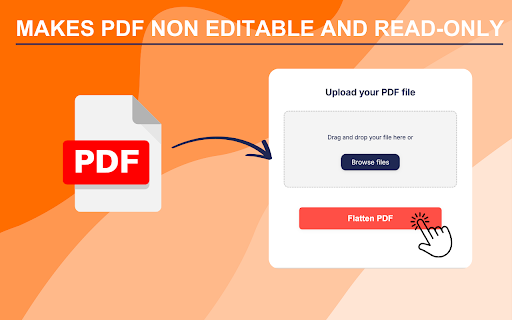Flatten pdf  from Chrome web store to be run with OffiDocs Chromium online