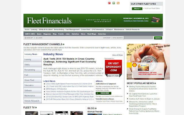 Fleet Financials Magazine  from Chrome web store to be run with OffiDocs Chromium online