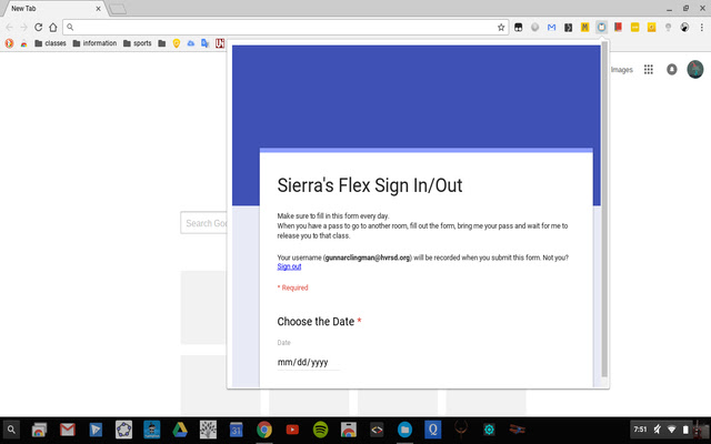 FLEX sign out  from Chrome web store to be run with OffiDocs Chromium online