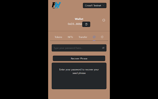 Flex Wallet  from Chrome web store to be run with OffiDocs Chromium online