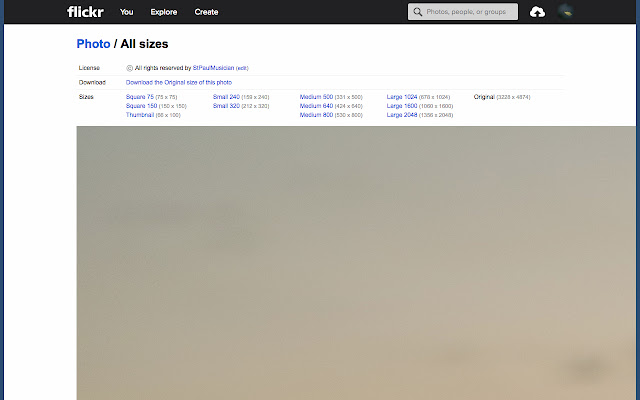 FlickrResize  from Chrome web store to be run with OffiDocs Chromium online