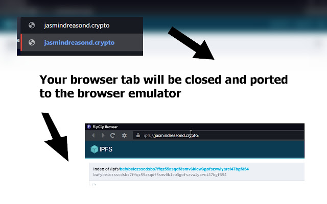Fliclip Crypto Browser  from Chrome web store to be run with OffiDocs Chromium online