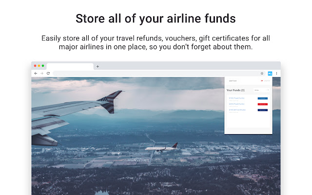 Flight Funds จาก Chrome เว็บสโตร์ที่จะทำงานร่วมกับ OffiDocs Chromium ทางออนไลน์
