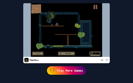 Flightless Game Navigate Dungeons with Magic Ladders!  from Chrome web store to be run with OffiDocs Chromium online