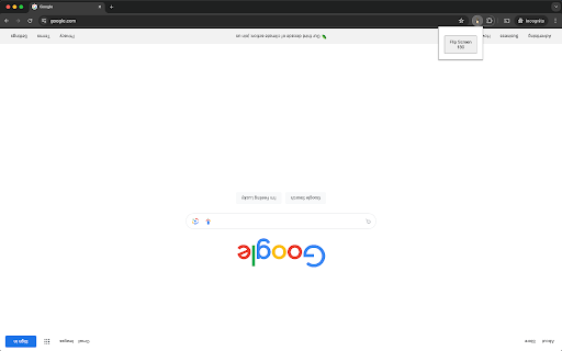 Flip Screen 180  from Chrome web store to be run with OffiDocs Chromium online