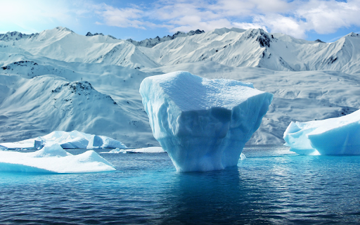 Floating ice  from Chrome web store to be run with OffiDocs Chromium online