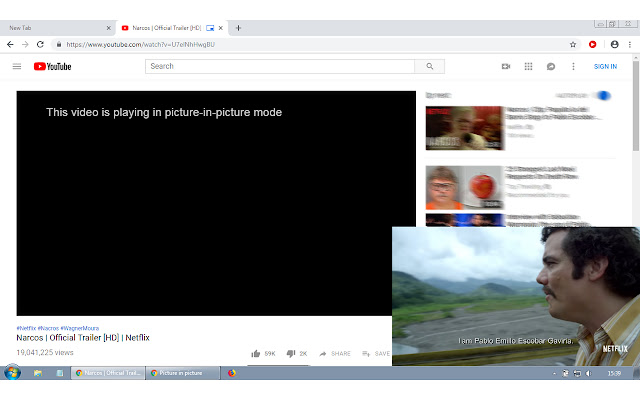 Floating Player  from Chrome web store to be run with OffiDocs Chromium online