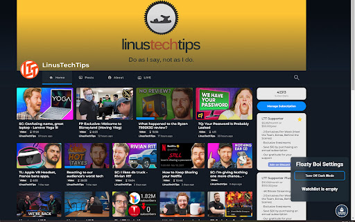 Floaty Boi  from Chrome web store to be run with OffiDocs Chromium online