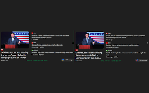 Florida Man DeSantis  from Chrome web store to be run with OffiDocs Chromium online