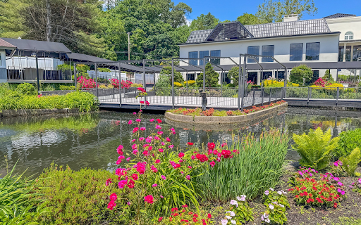 Flower garden by the lake  from Chrome web store to be run with OffiDocs Chromium online