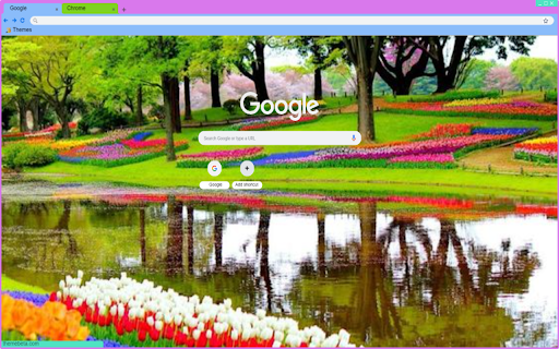 flowers bloom in one area  from Chrome web store to be run with OffiDocs Chromium online