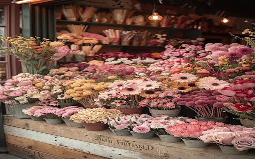 flower shop wallpaper  from Chrome web store to be run with OffiDocs Chromium online