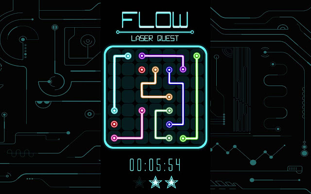 Flow Laser Quest  from Chrome web store to be run with OffiDocs Chromium online