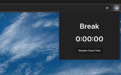 Flowmodoro  from Chrome web store to be run with OffiDocs Chromium online