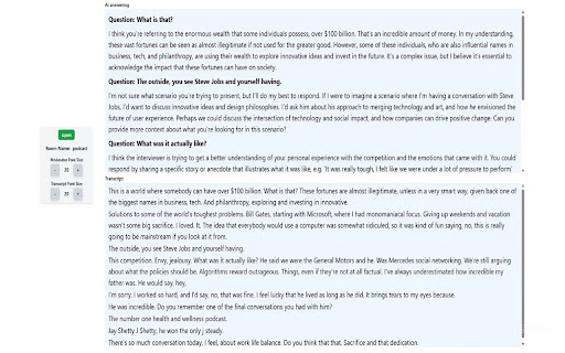 FlowOfWords  from Chrome web store to be run with OffiDocs Chromium online