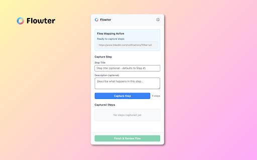 Flowter  from Chrome web store to be run with OffiDocs Chromium online