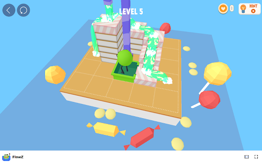 FlowZ Game Rotate pipes to guide the right color to each character!  from Chrome web store to be run with OffiDocs Chromium online