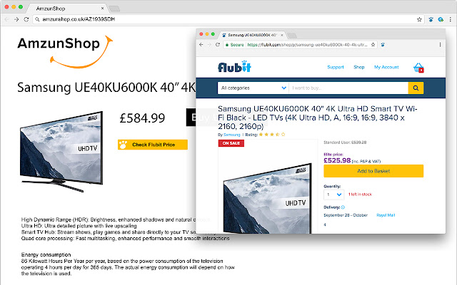 Flubit Extension  from Chrome web store to be run with OffiDocs Chromium online
