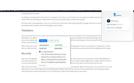 Fluentez extension  from Chrome web store to be run with OffiDocs Chromium online