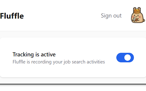 Fluffle chrome extension  from Chrome web store to be run with OffiDocs Chromium online