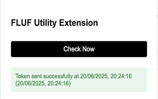 FLUF Utility Extension  from Chrome web store to be run with OffiDocs Chromium online