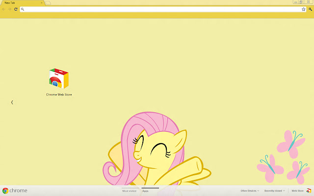 Fluttershy (Simplistic)  from Chrome web store to be run with OffiDocs Chromium online
