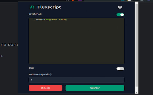 Fluxscript  from Chrome web store to be run with OffiDocs Chromium online