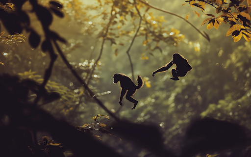 Flying monkeys  from Chrome web store to be run with OffiDocs Chromium online