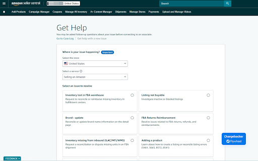 Flywheel Chargebacker Amazon automated claims tool  from Chrome web store to be run with OffiDocs Chromium online