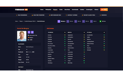 FMINSIDE Stats Modifier  from Chrome web store to be run with OffiDocs Chromium online