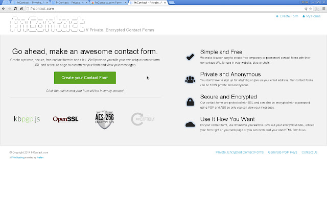 fnContact.com Form Notifier  from Chrome web store to be run with OffiDocs Chromium online