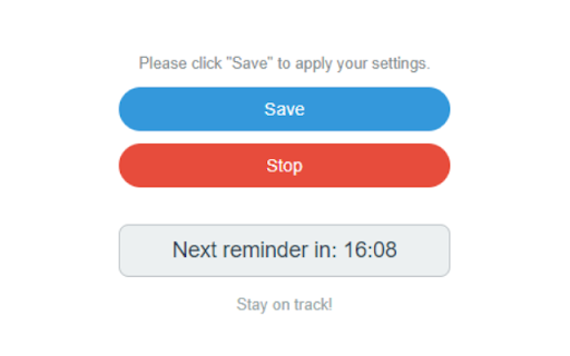 Focus Boost Productivity Reminder  from Chrome web store to be run with OffiDocs Chromium online
