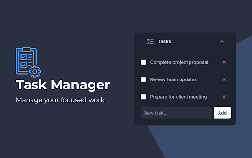 FocusBrew  from Chrome web store to be run with OffiDocs Chromium online