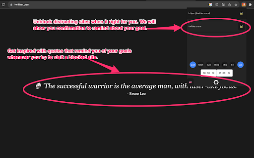 Focus Guardian  from Chrome web store to be run with OffiDocs Chromium online